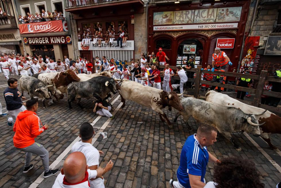 Primer encierro de Sanfermines 2017