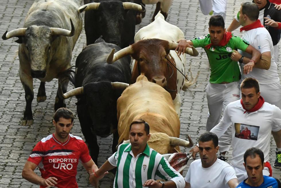 Primer encierro de Sanfermines 2017