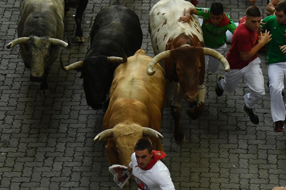 Primer encierro de Sanfermines 2017