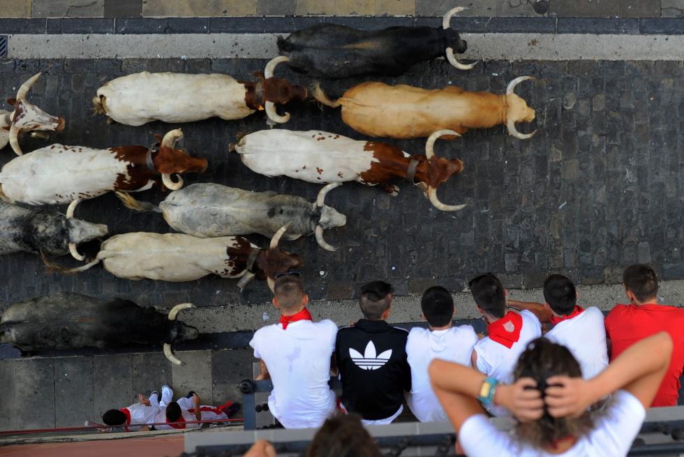Primer encierro de Sanfermines 2017
