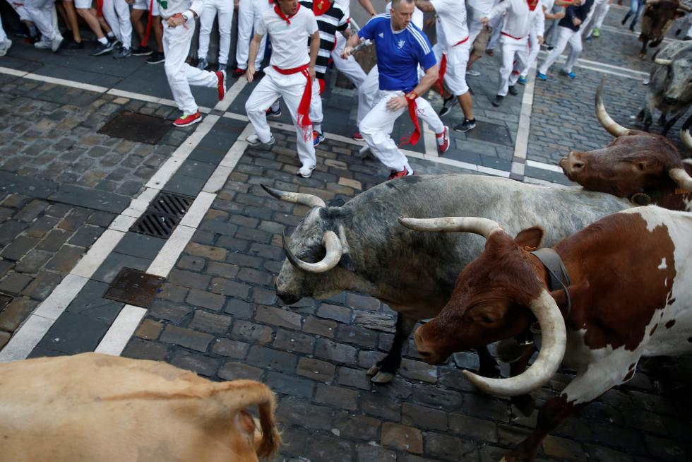 Primer encierro de Sanfermines 2017