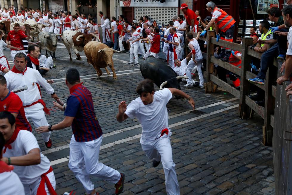Primer encierro de Sanfermines 2017