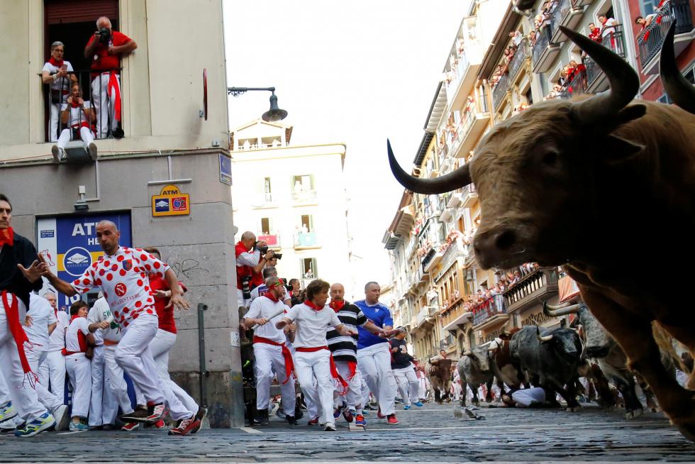 Primer encierro de Sanfermines 2017