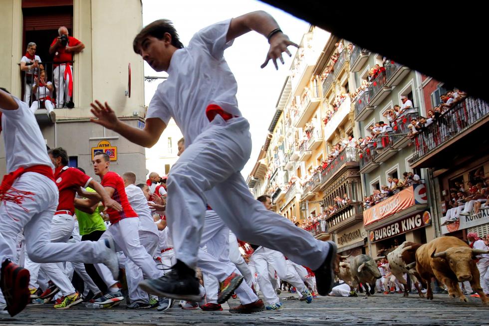 Primer encierro de Sanfermines 2017