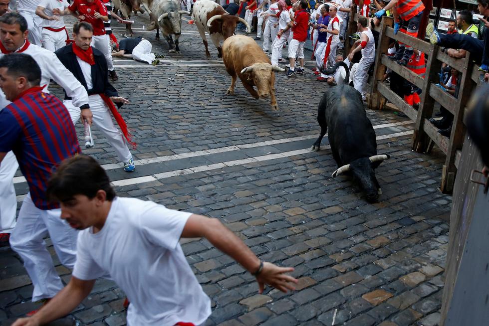 Primer encierro de Sanfermines 2017