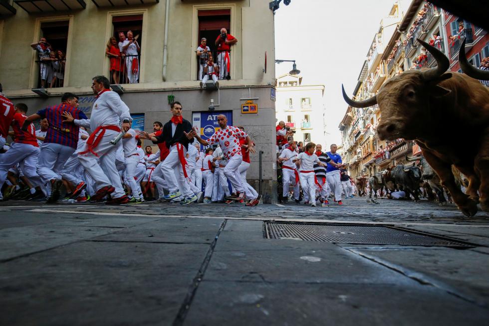 Primer encierro de Sanfermines 2017