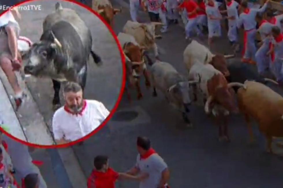 Primer encierro de Sanfermines 2017