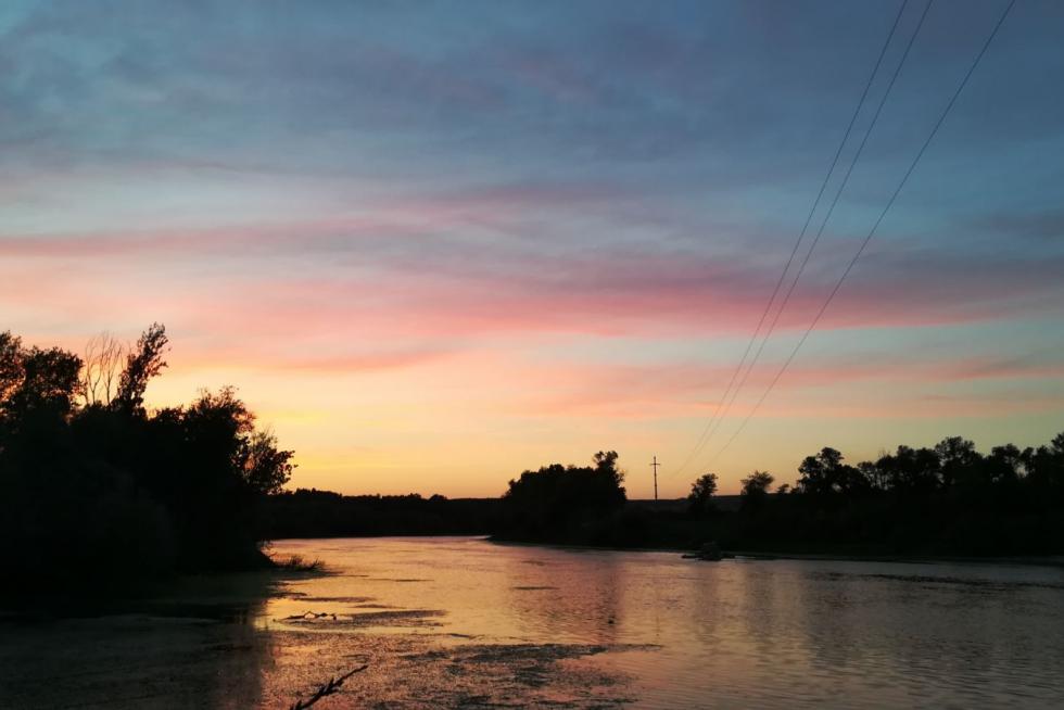Atardecer Alagón