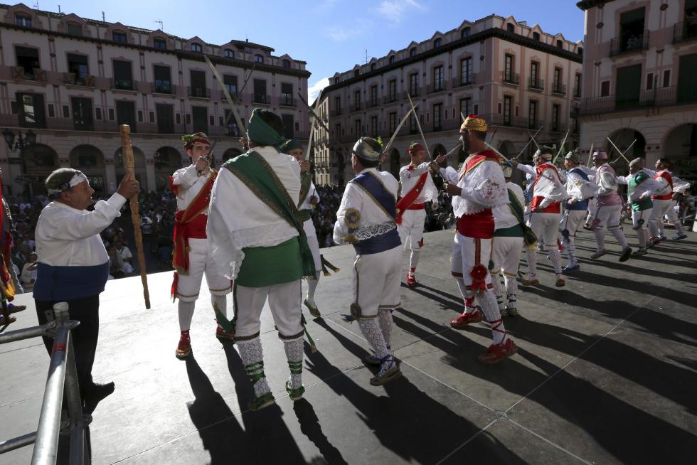 Fiestas de San Lorenzo 2017. El Maratón de los danzantes.
