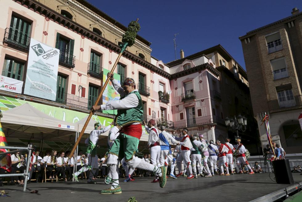 Fiestas de San Lorenzo 2017. El Maratón de los danzantes.