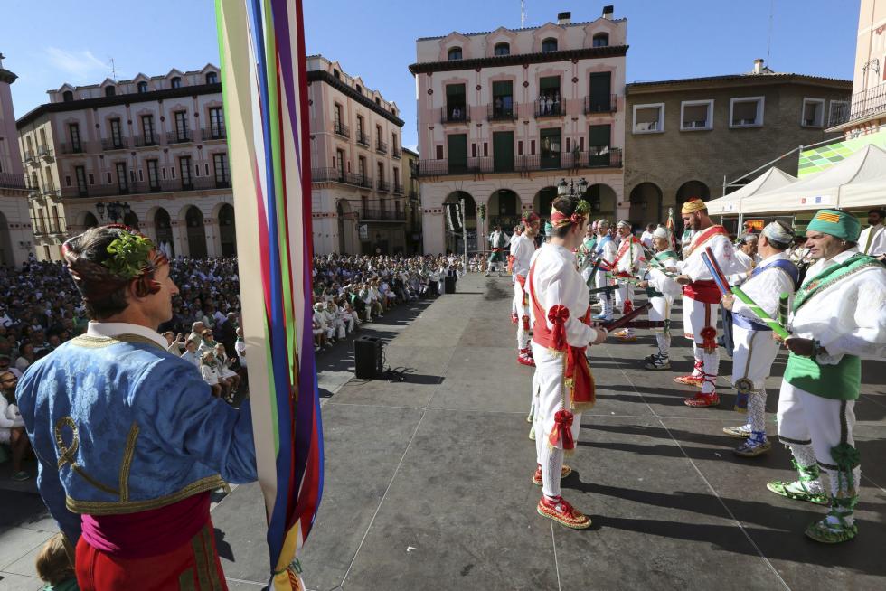 Fiestas de San Lorenzo 2017. El Maratón de los danzantes.