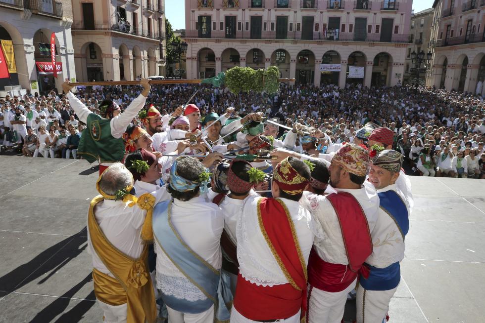 Fiestas de San Lorenzo 2017. El Maratón de los danzantes.