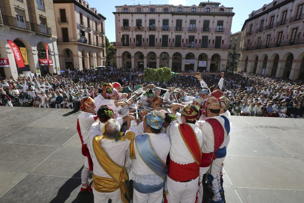 Fiestas de San Lorenzo 2017. El Maratón de los danzantes.