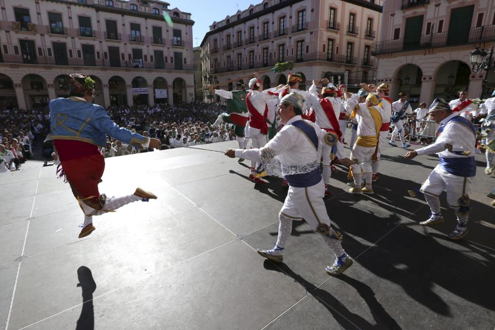 Fiestas de San Lorenzo 2017. El Maratón de los danzantes.