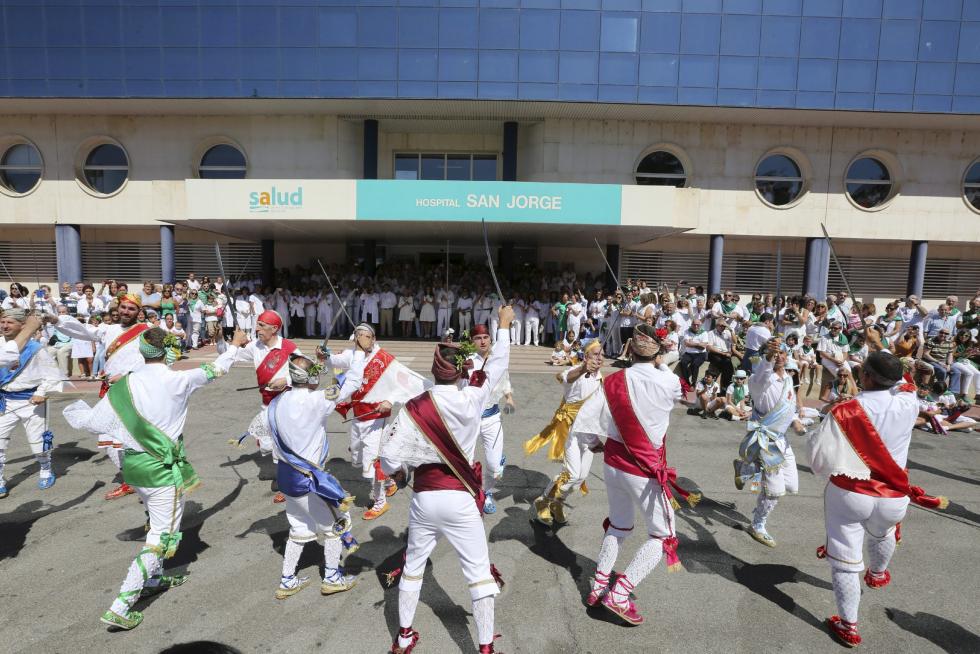 Fiestas de San Lorenzo 2017. El Maratón de los danzantes.