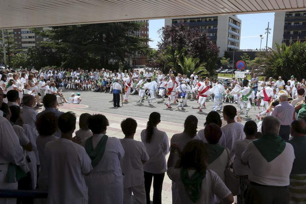 Fiestas de San Lorenzo 2017. El Maratón de los danzantes.