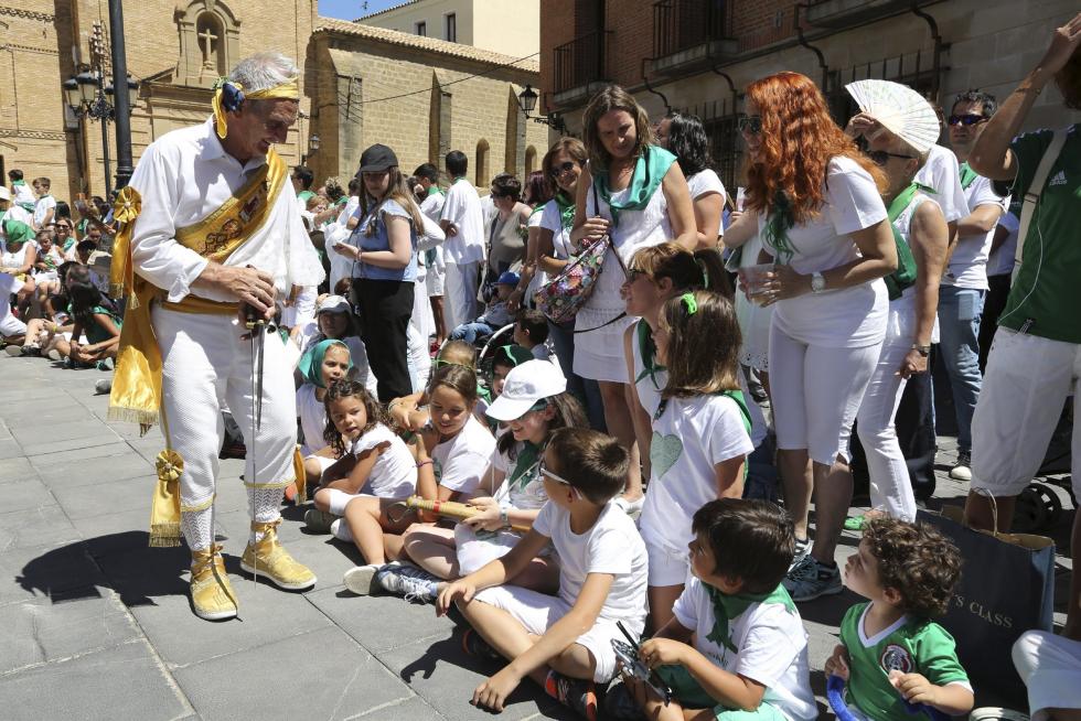 Fiestas de San Lorenzo 2017. El Maratón de los danzantes.