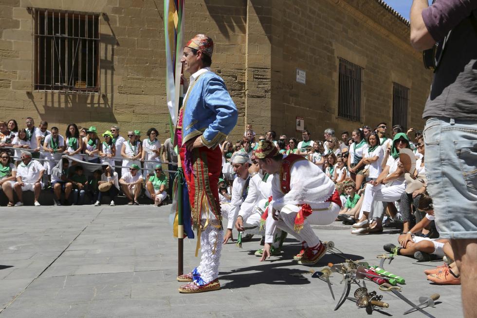 Fiestas de San Lorenzo 2017. El Maratón de los danzantes.