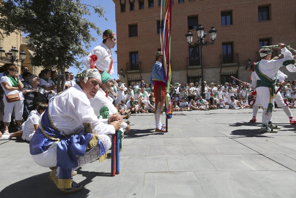 Fiestas de San Lorenzo 2017. El Maratón de los danzantes.