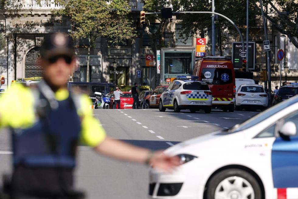 Atropello masivo en las Ramblas de Barcelona
