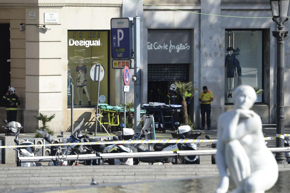 Atropello masivo en las Ramblas de Barcelona