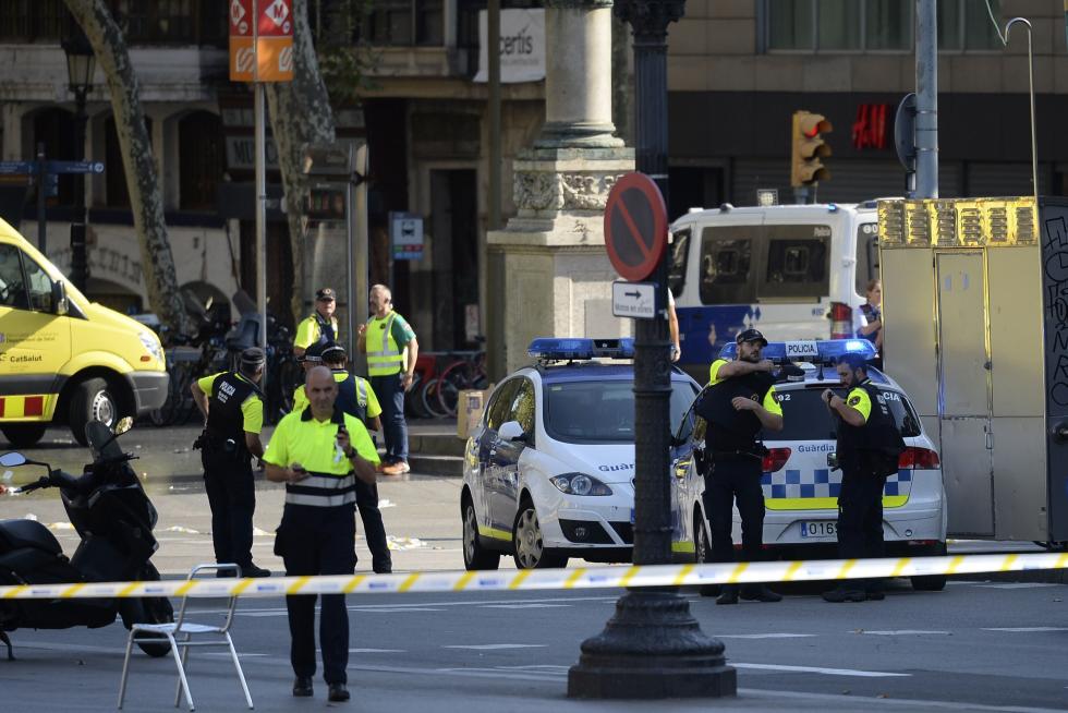 Atropello masivo en las Ramblas de Barcelona