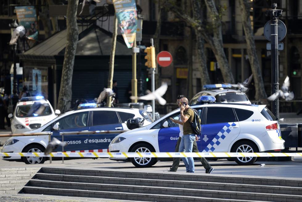 Atropello masivo en las Ramblas de Barcelona