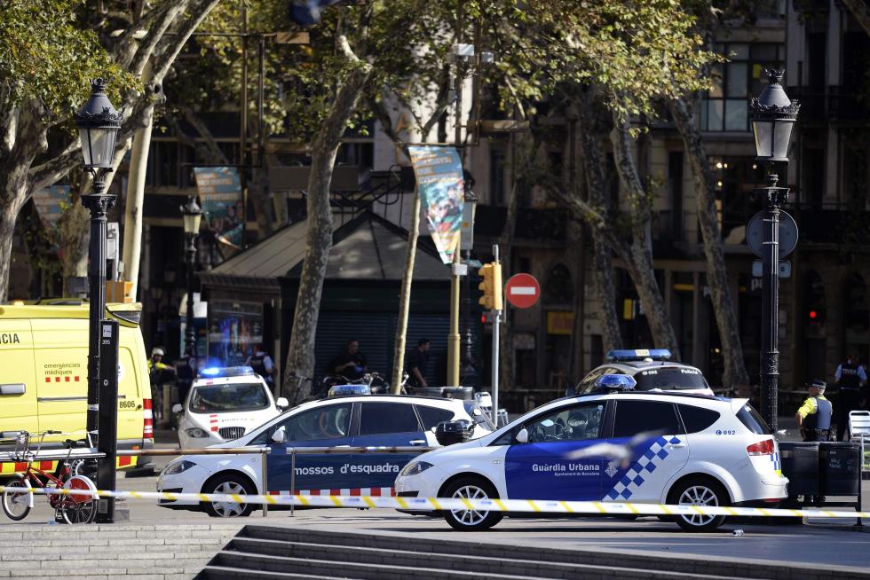Atropello masivo en las Ramblas de Barcelona