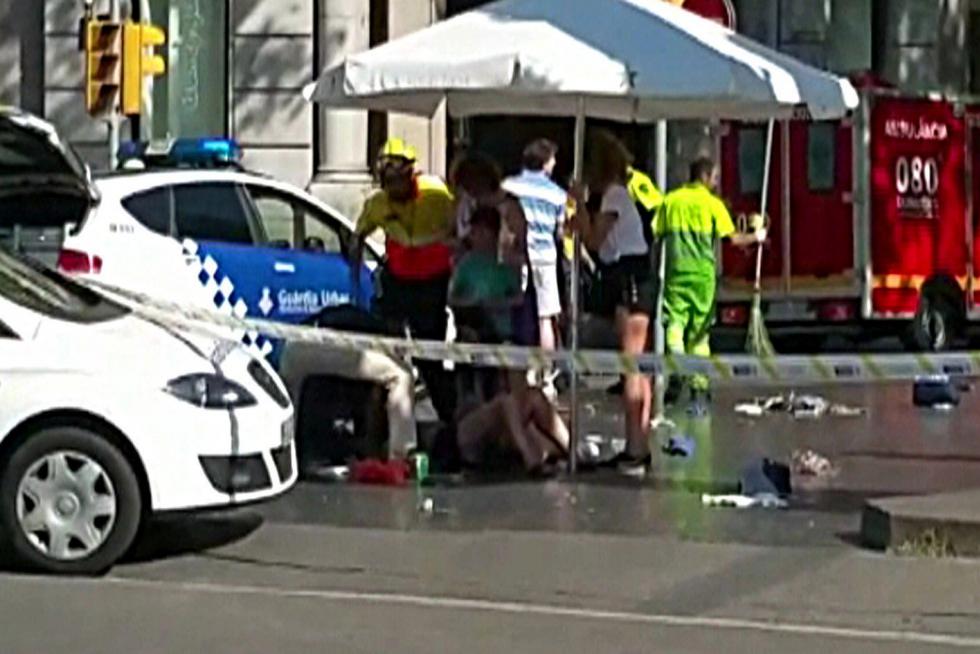 Atropello masivo en las Ramblas de Barcelona