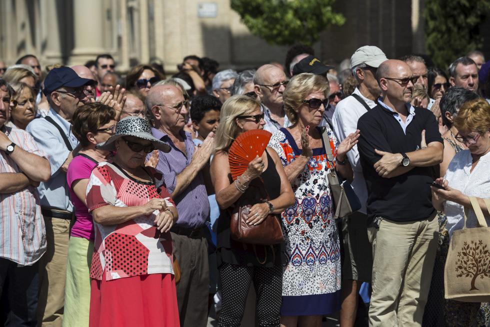 Aragón rechaza el terrorismo y se solidariza con las víctimas