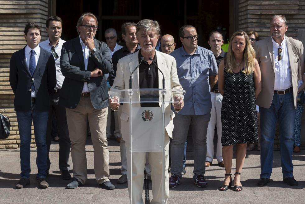 Aragón rechaza el terrorismo y se solidariza con las víctimas