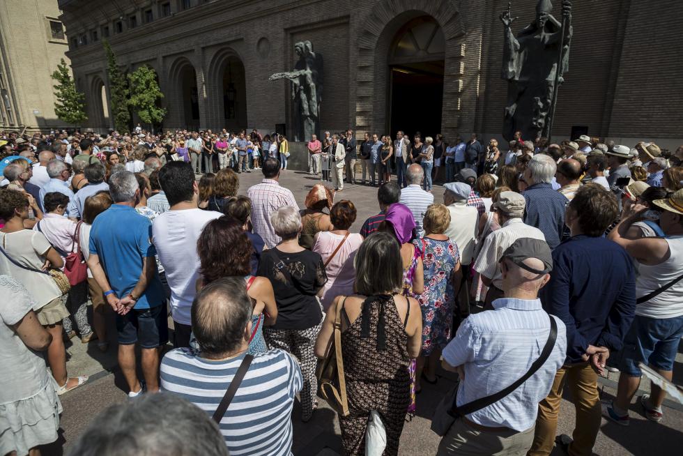 Aragón rechaza el terrorismo y se solidariza con las víctimas