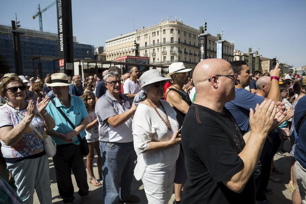 Aragón rechaza el terrorismo y se solidariza con las víctimas