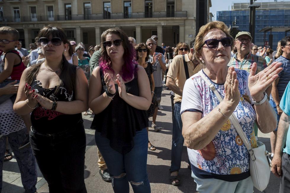 Aragón rechaza el terrorismo y se solidariza con las víctimas