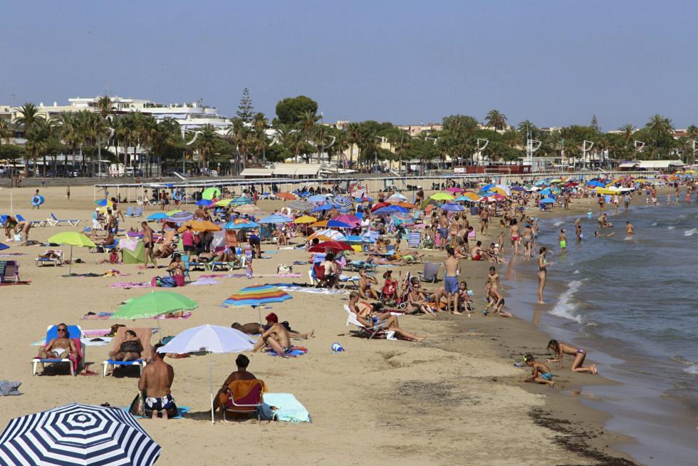 La playa de Cambrils