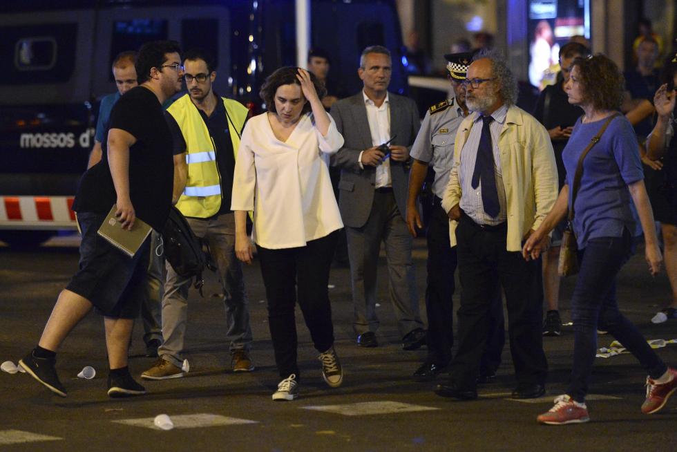 Atropello masivo en las Ramblas de Barcelona
