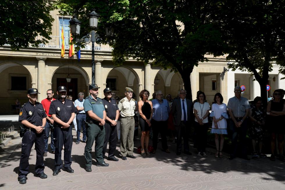Aragón rechaza el terrorismo y se solidariza con las víctimas