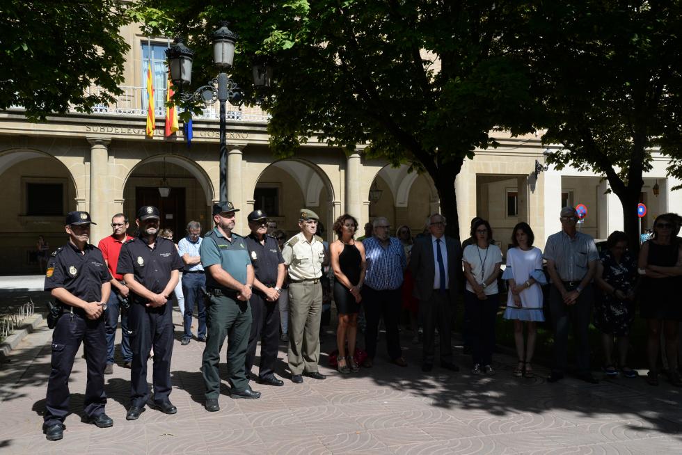 Aragón rechaza el terrorismo y se solidariza con las víctimas