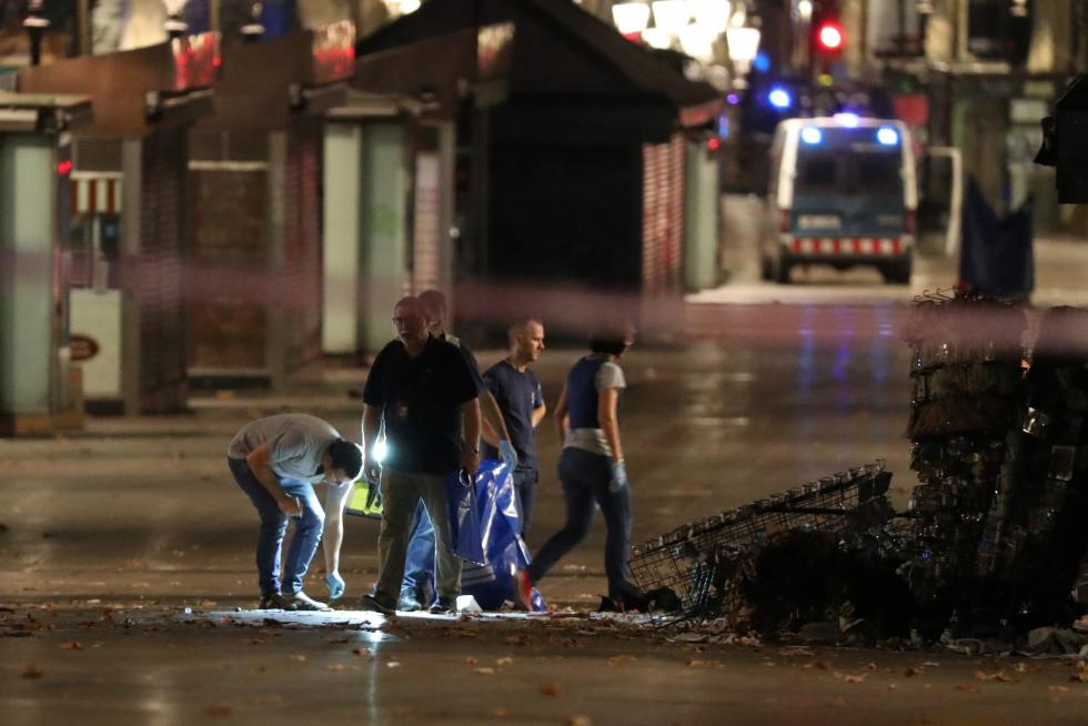 Atropello masivo en las Ramblas de Barcelona