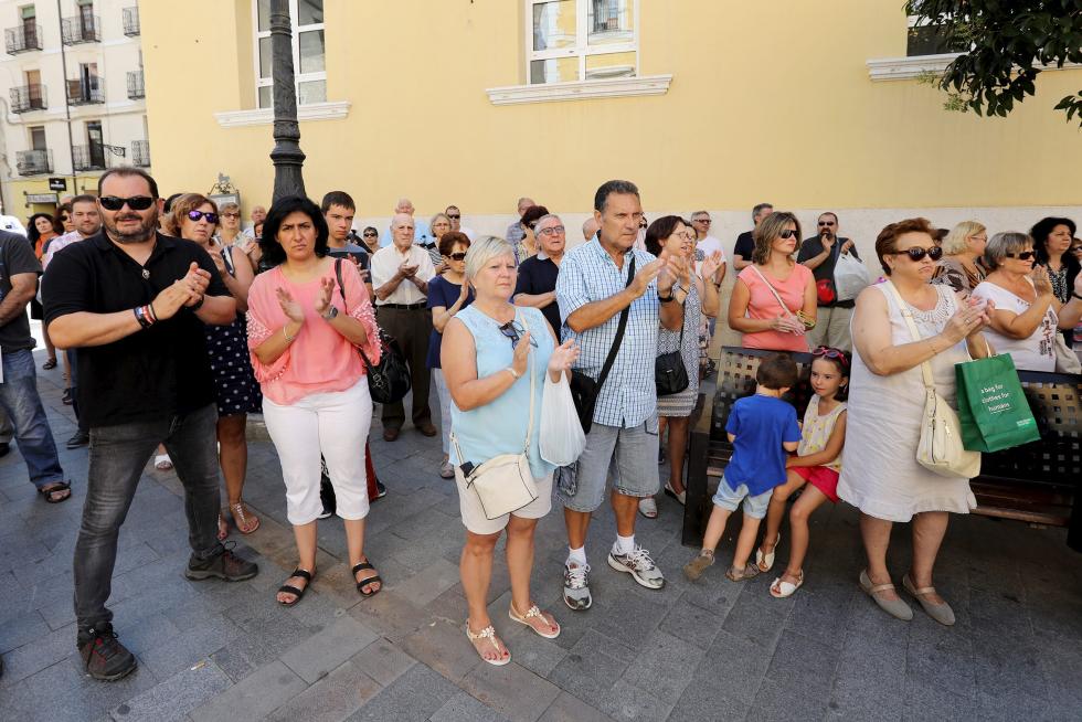 Aragón rechaza el terrorismo y se solidariza con las víctimas