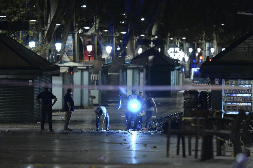 Atropello masivo en las Ramblas de Barcelona