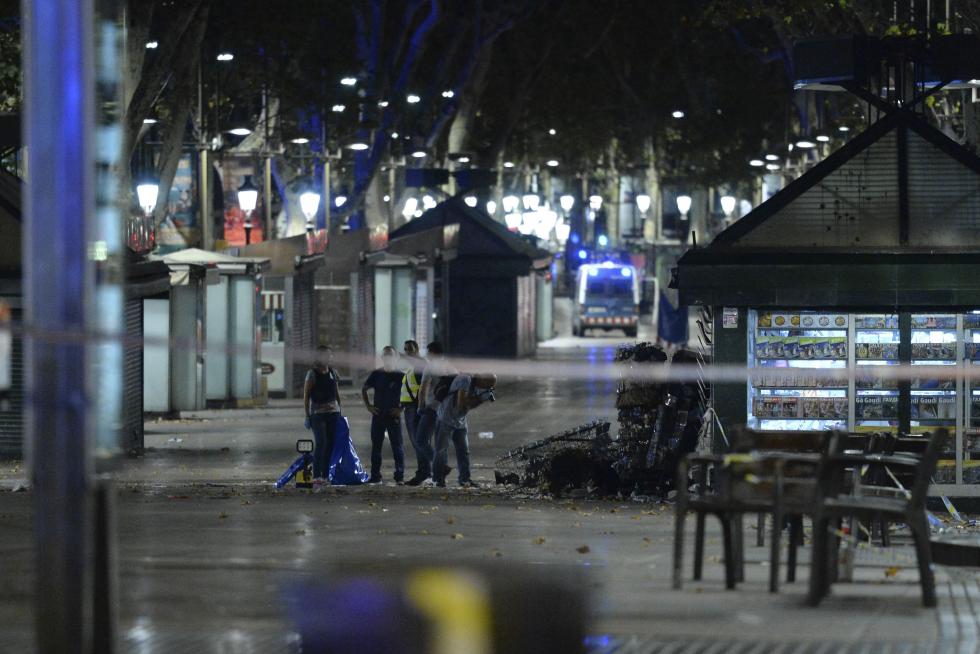 Atropello masivo en las Ramblas de Barcelona