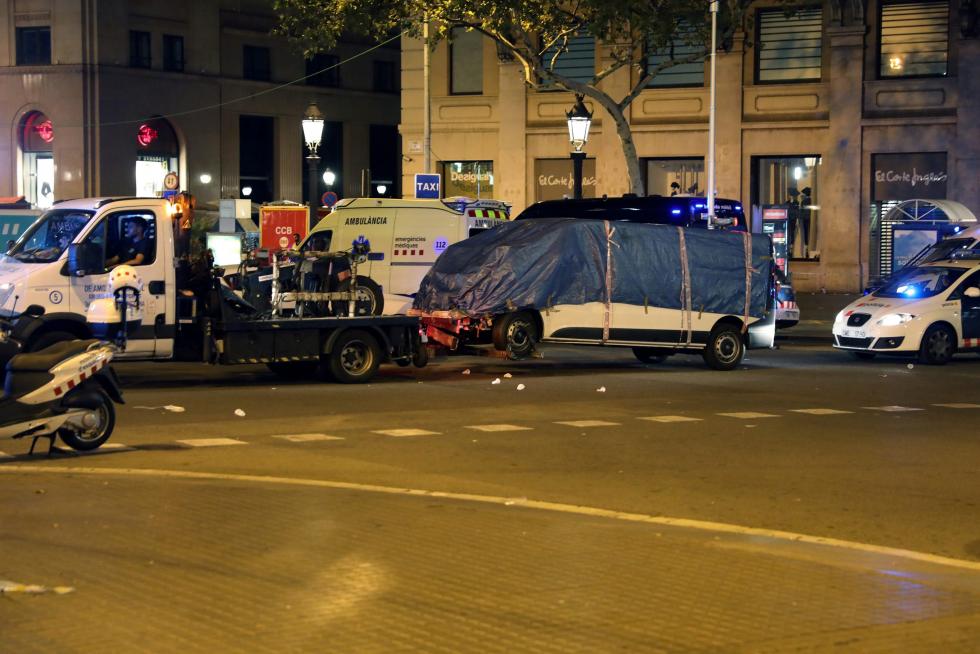 Atropello masivo en las Ramblas de Barcelona