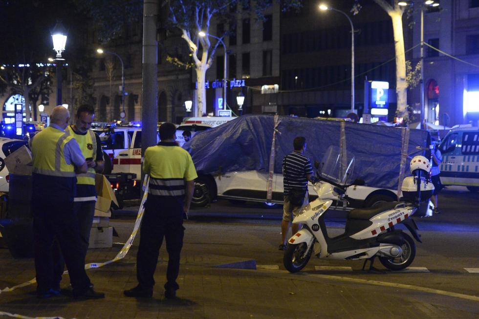 Atropello masivo en las Ramblas de Barcelona