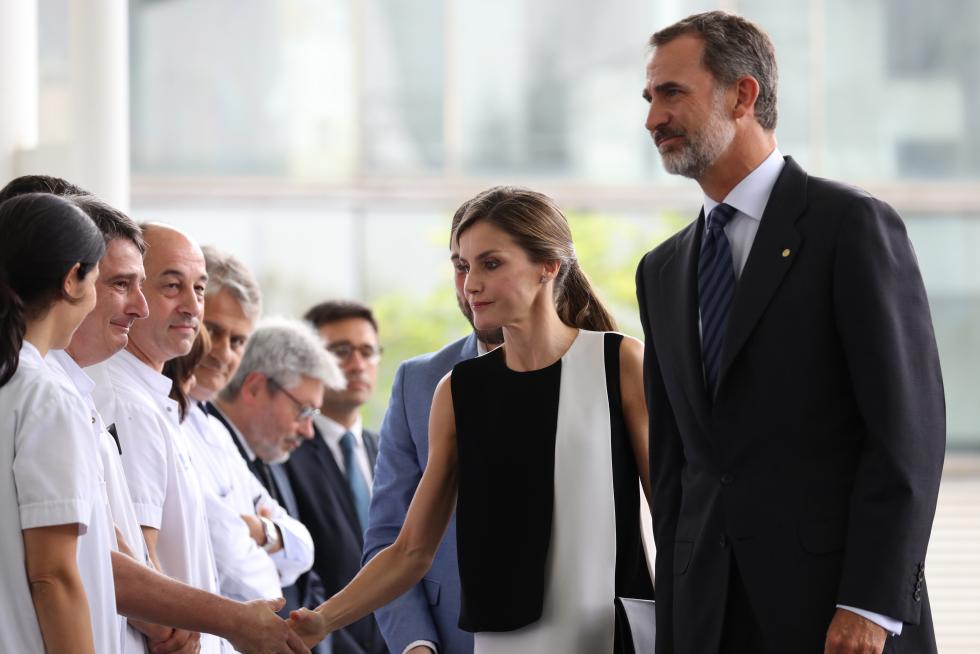 Los Reyes visitan a los heridos