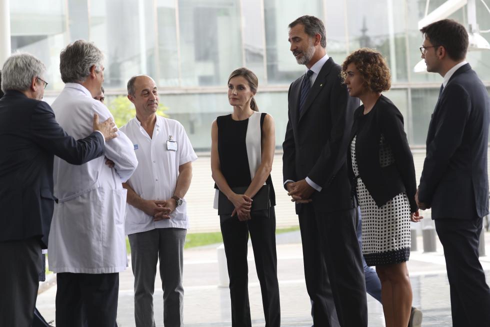 Los Reyes visitan a los heridos