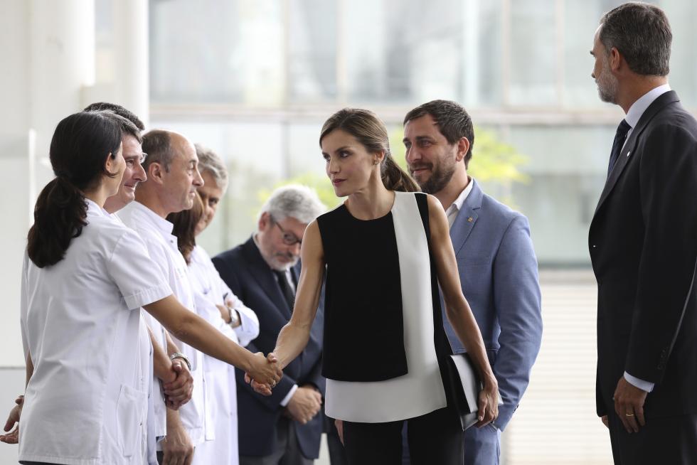 Los Reyes visitan a los heridos