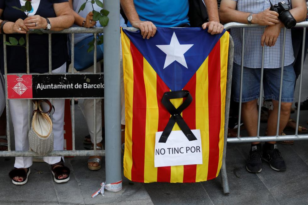 Barcelona sale a la calle en contra del terrorismo