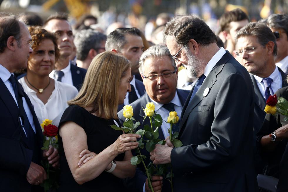 Barcelona sale a la calle en contra del terrorismo