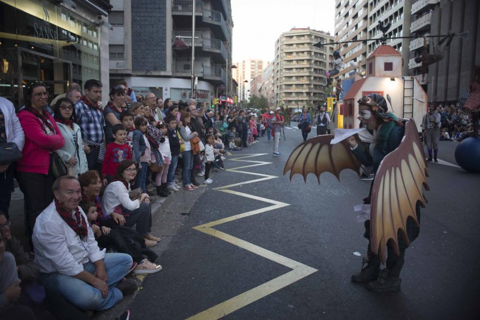 Las mejores imágenes del pasacalles